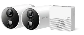 نظام أمان ذكي بدون أسلاك من TP-Link Tapo مزود بكاميرتين | C400S2