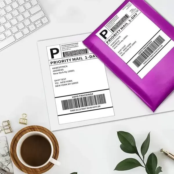 100pcs 14UP A4 Peel & Paste Office Mailing Address Sticker Labels Self Adhesive