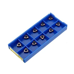 10pcs WCMX Carbide Insert Drill Blades - Machifit WCMX030208 Blade Milling Inserts for U-drill