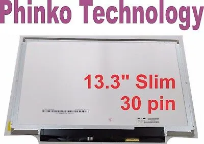 13.3" HD(1366x768) 30Pin LED Screen Panel For HB133WX1-201 Left   Right Bracket