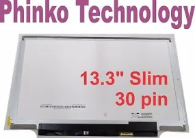 13.3" HD(1366x768) 30Pin LED Screen Panel For HB133WX1-201 Left   Right Bracket