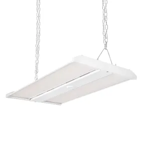 165W/130W/110W LED Linear High Bay with Chain Mount - 4K/5K CCT - 120-277VAC