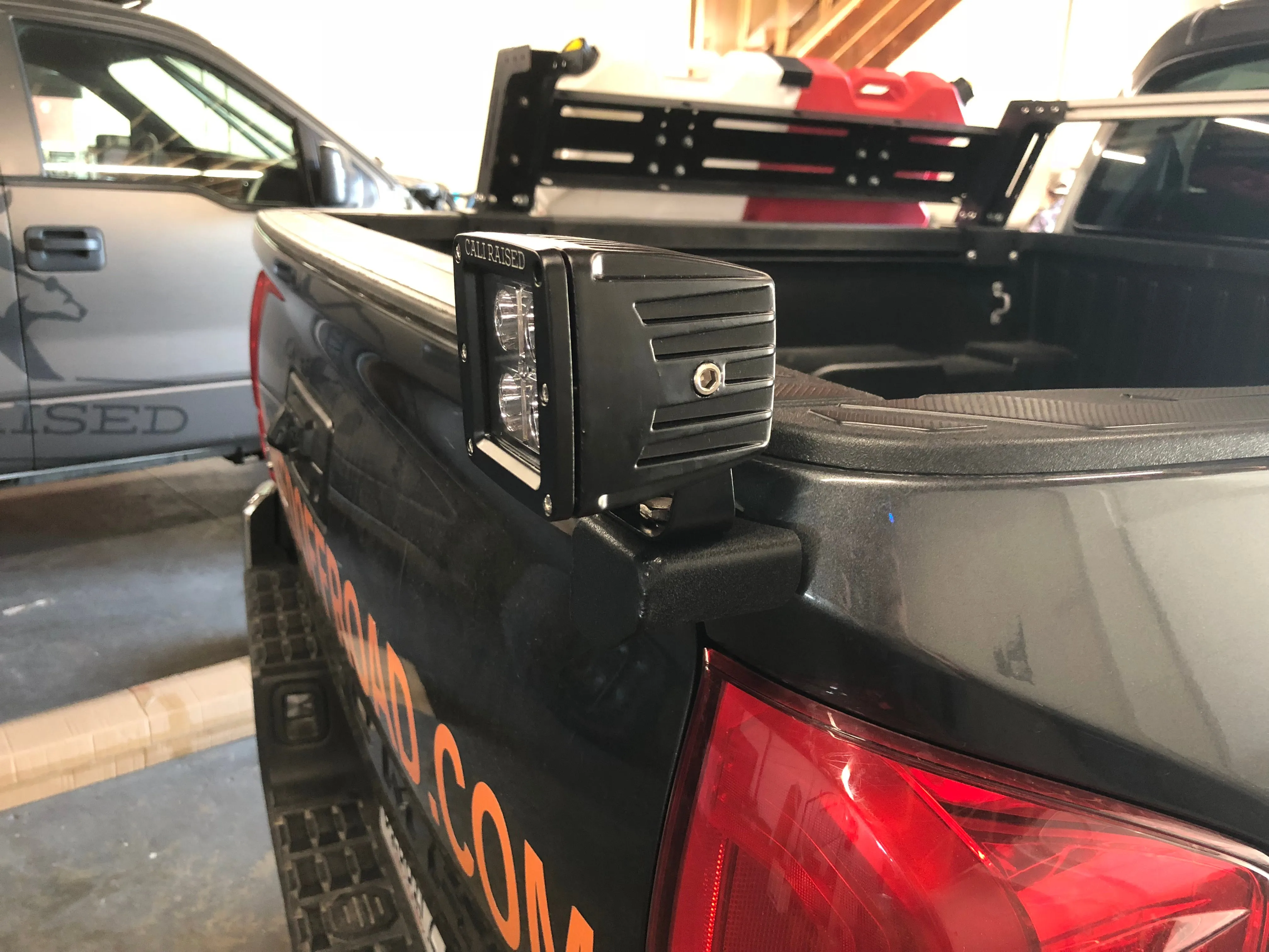 2016-2022 Toyota Tacoma Bed Accessory Mount BY CALI RAISED LED