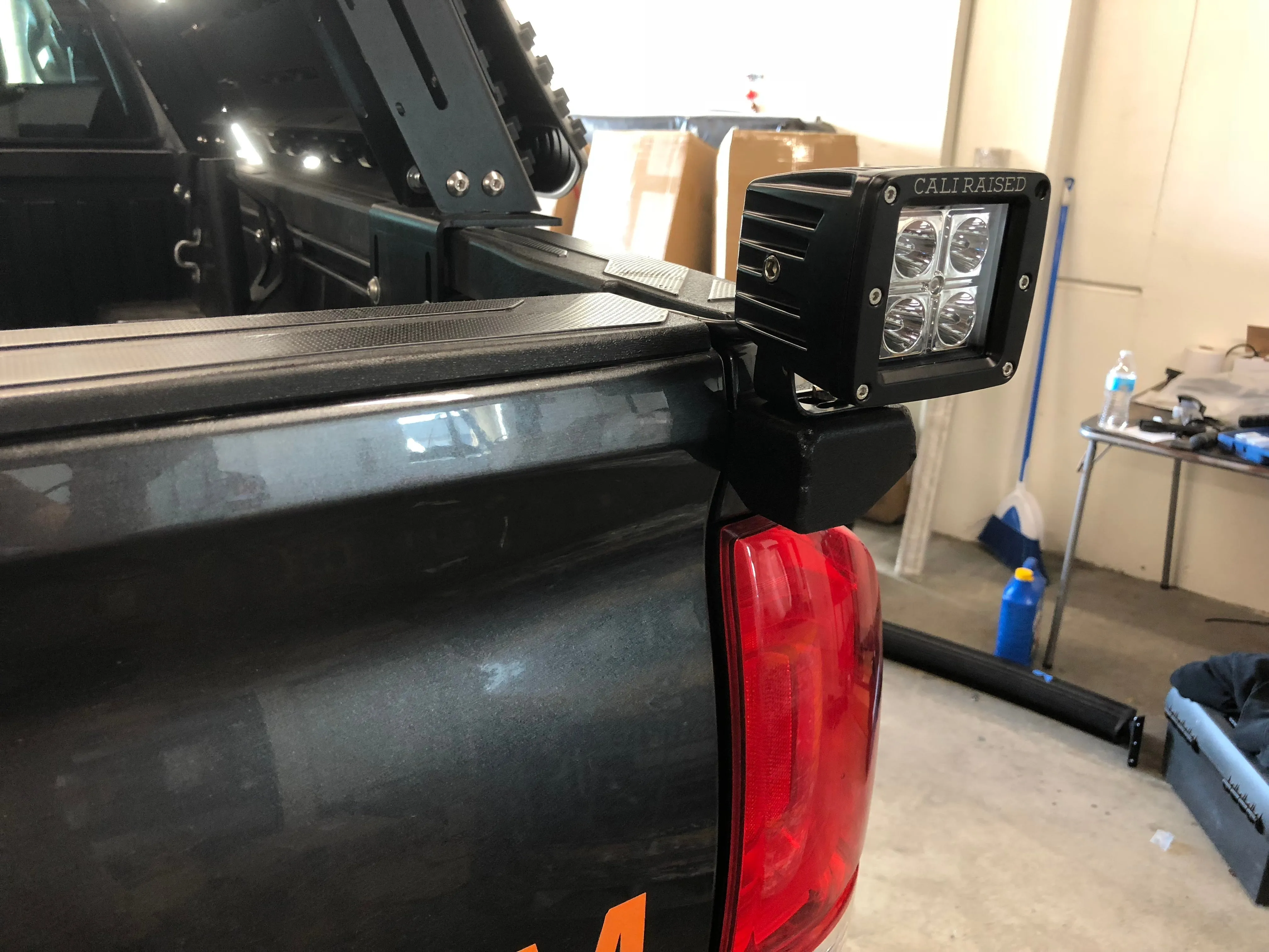 2016-2022 Toyota Tacoma Bed Accessory Mount BY CALI RAISED LED