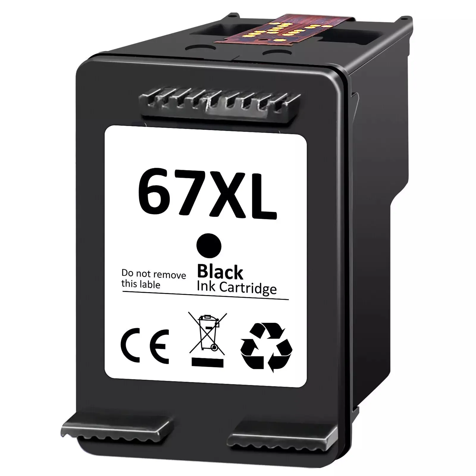 2PK Ink HP 67XL Cartridges for DeskJet 2755e 1255 2732e 2752e Replacement