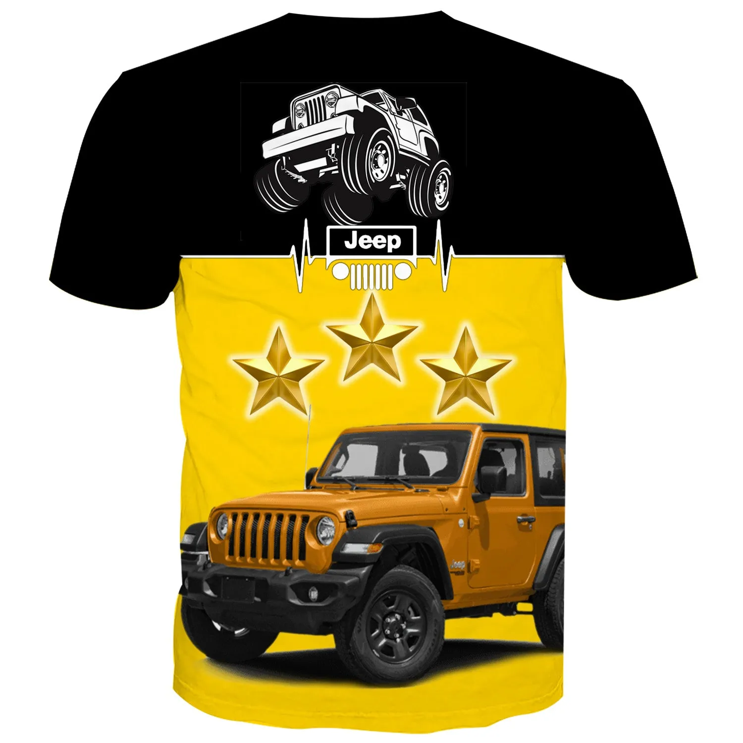 3 Star Jeep Special - T-Shirt