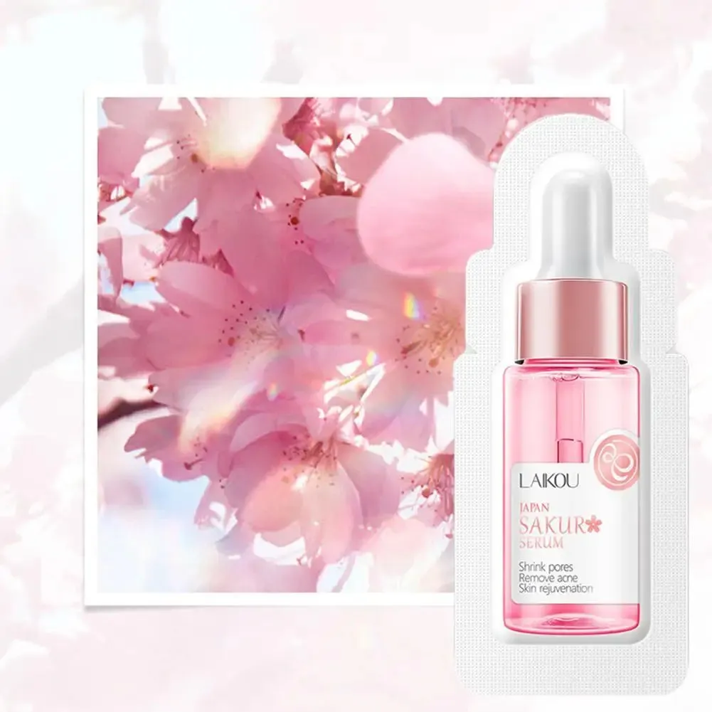 3Pcs 1Ml Serum Japan Essence Moisturizing Hyaluronic Acid Pure Brighten Skin Tone Face Serum Care Skin