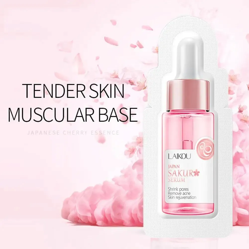 3Pcs 1Ml Serum Japan Essence Moisturizing Hyaluronic Acid Pure Brighten Skin Tone Face Serum Care Skin
