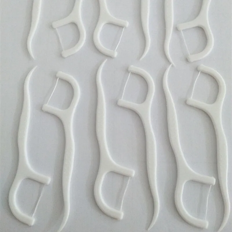 50pcs Dental Floss Flosser Picks Teeth Toothpicks Stick Tooth Clean Oral Care 7.8cm 0ral irrigator