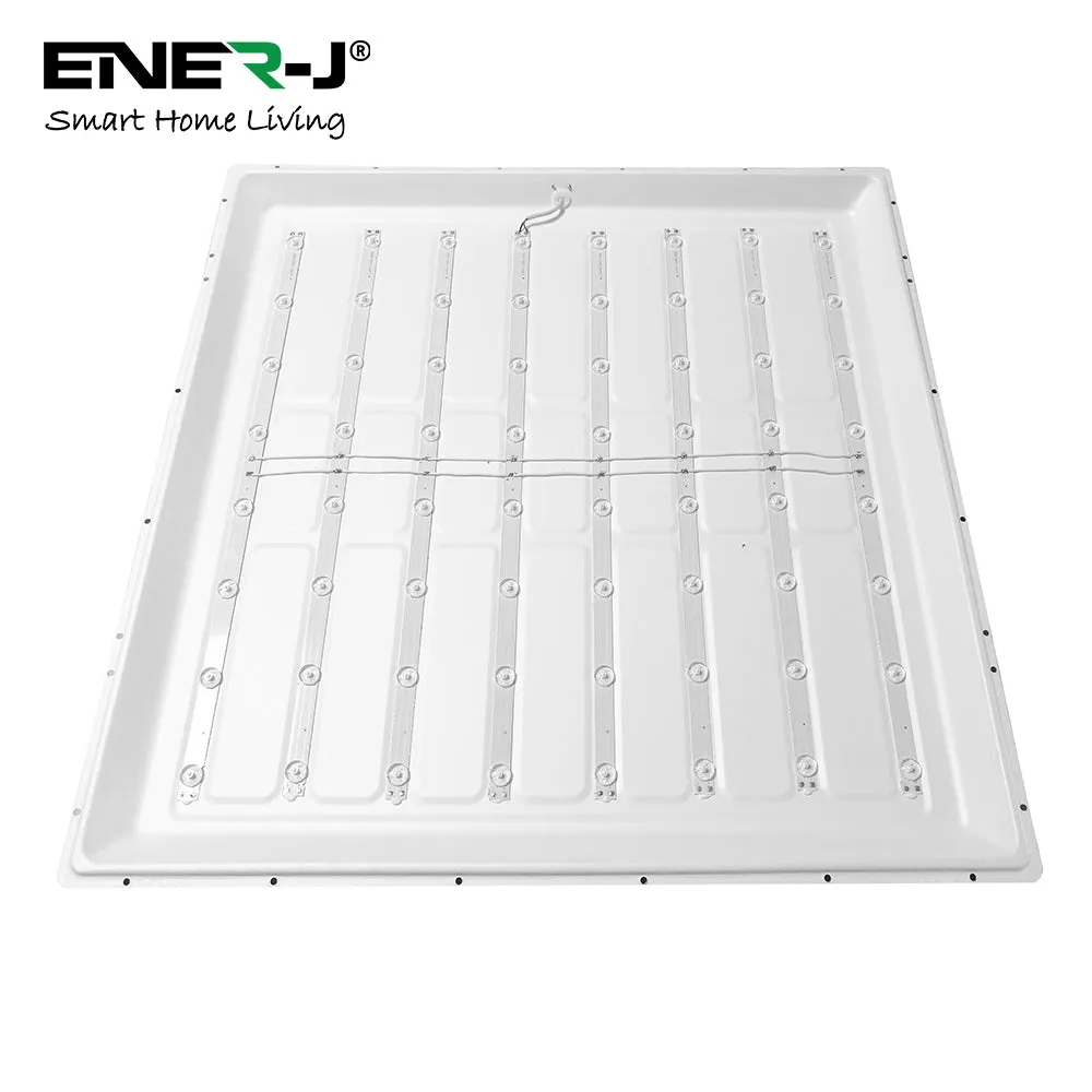 595x595x30 MM, 40W LED Ceiling Slim Backlit Panel 6000K, IP20 Rating to Prevent Dirt, Moist, Eco Friendly, No Harmful Elements, 2 Years Warranty
