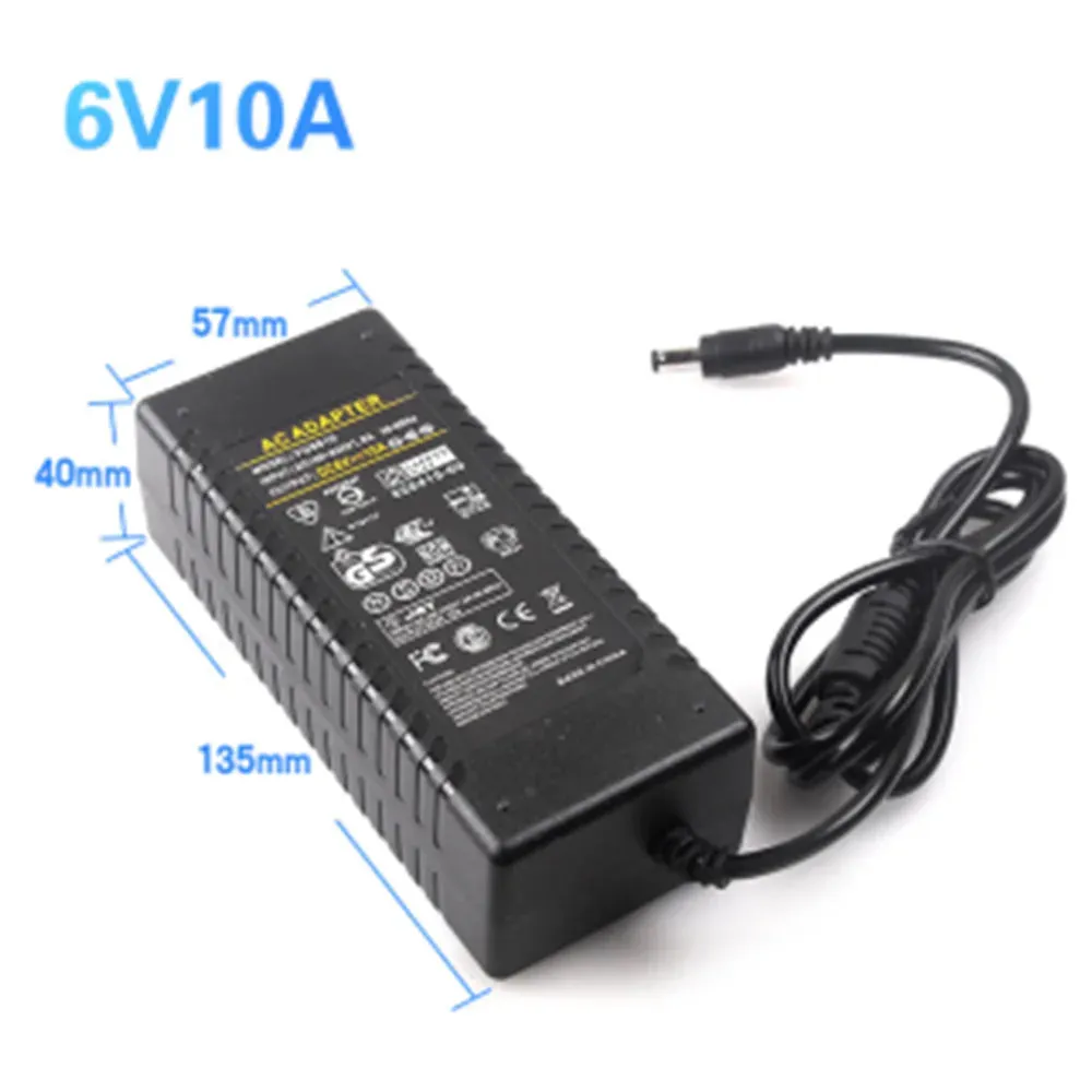 6v 5000ma Power Adapter 6V 5A 6A 10A 15A 20A 25A Power Supply Adapter Source Transformer Converter Driver AC DC Switching Mode