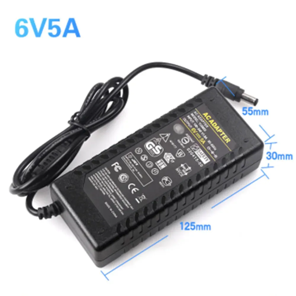 6v 5000ma Power Adapter 6V 5A 6A 10A 15A 20A 25A Power Supply Adapter Source Transformer Converter Driver AC DC Switching Mode