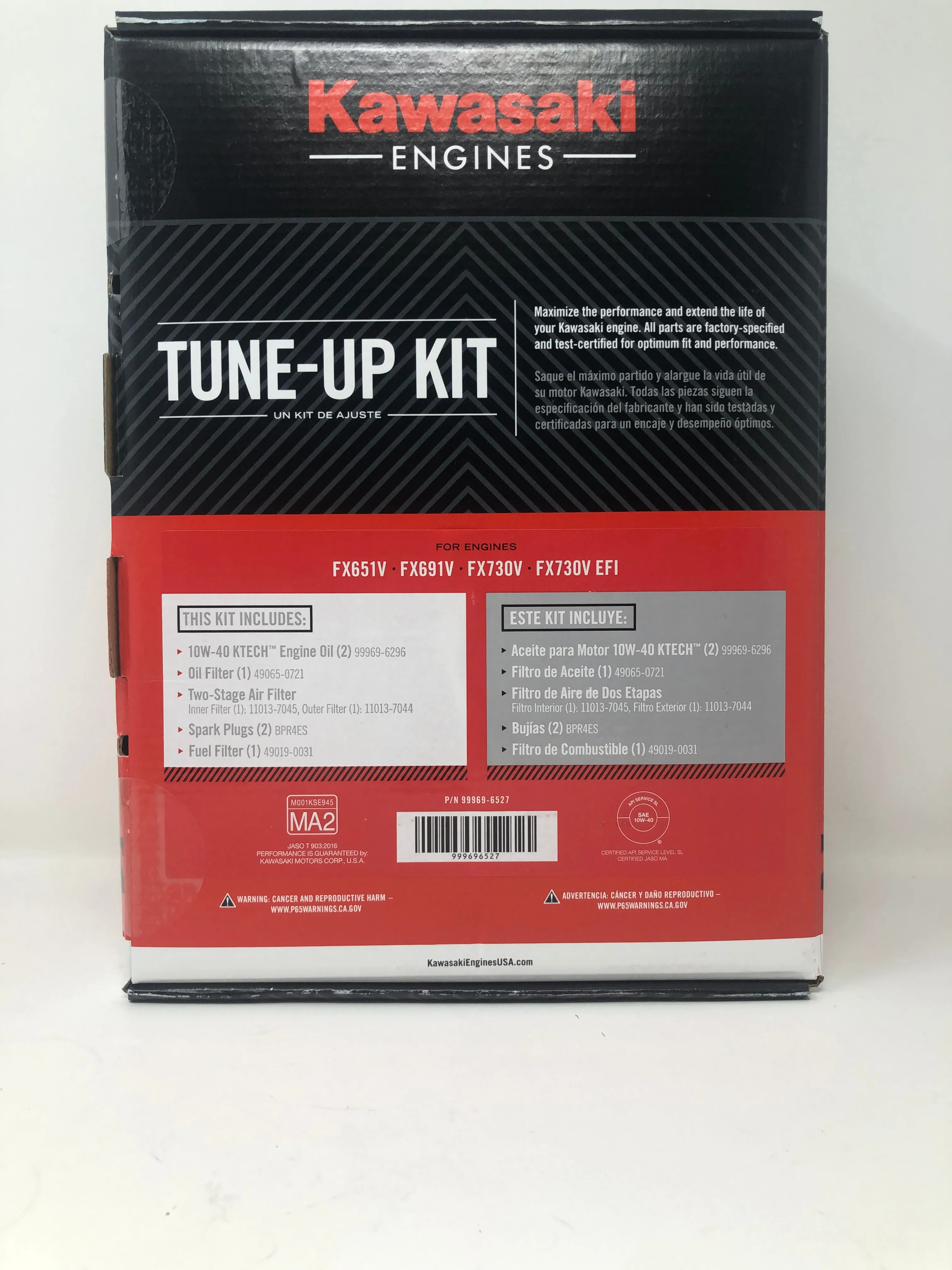 99969-6527 Kawasaki Tune Up Maintenance Kit (10W-40)