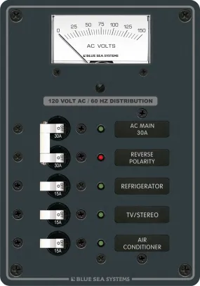 AC MAIN & 3 POSITION PANEL