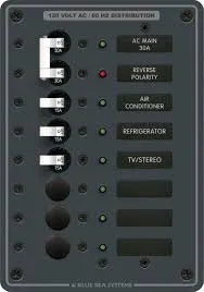 AC MAIN & 6 POSITION PANEL