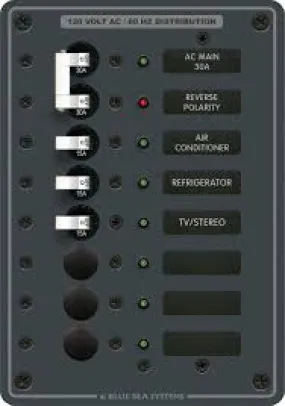 AC MAIN & 6 POSITION PANEL