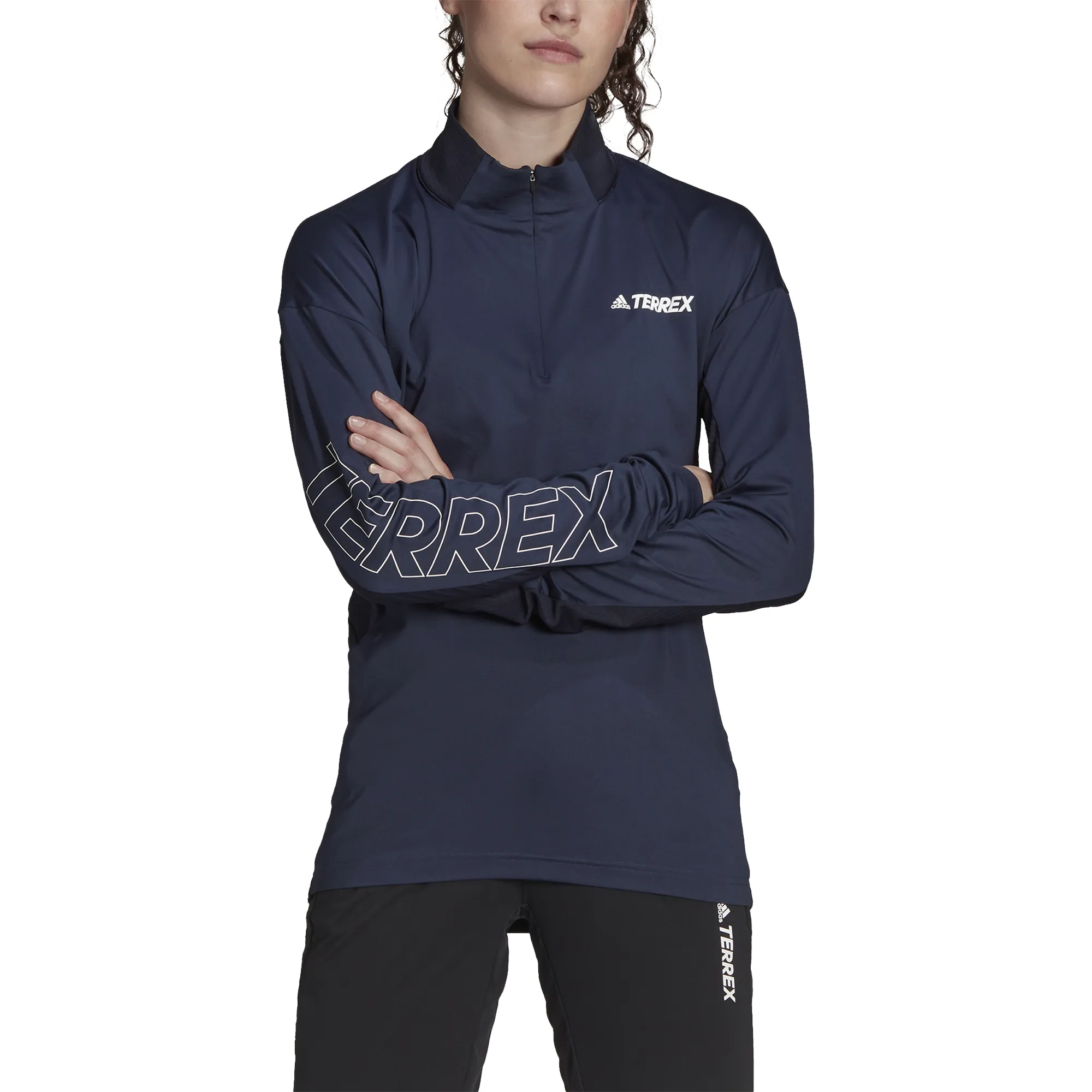 Adidas Women&#x27;s Terrex Xperior Longsleeve Legend Ink | Buy Adidas Women&#x27;s Terrex Xperior Longsleeve Legend Ink here | Outnorth