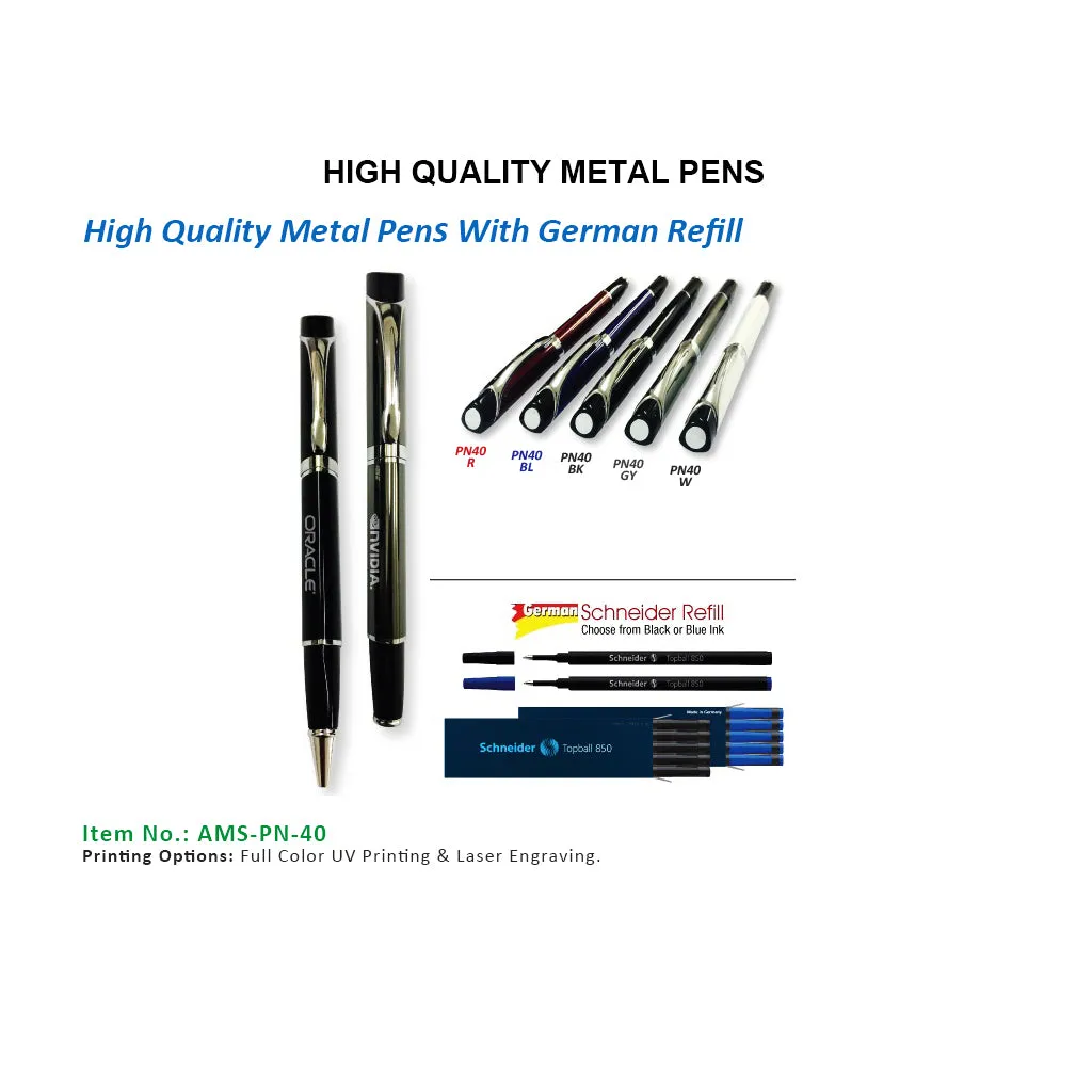 AMS-PN-40 (Triangle Shape Metal with German Refill)