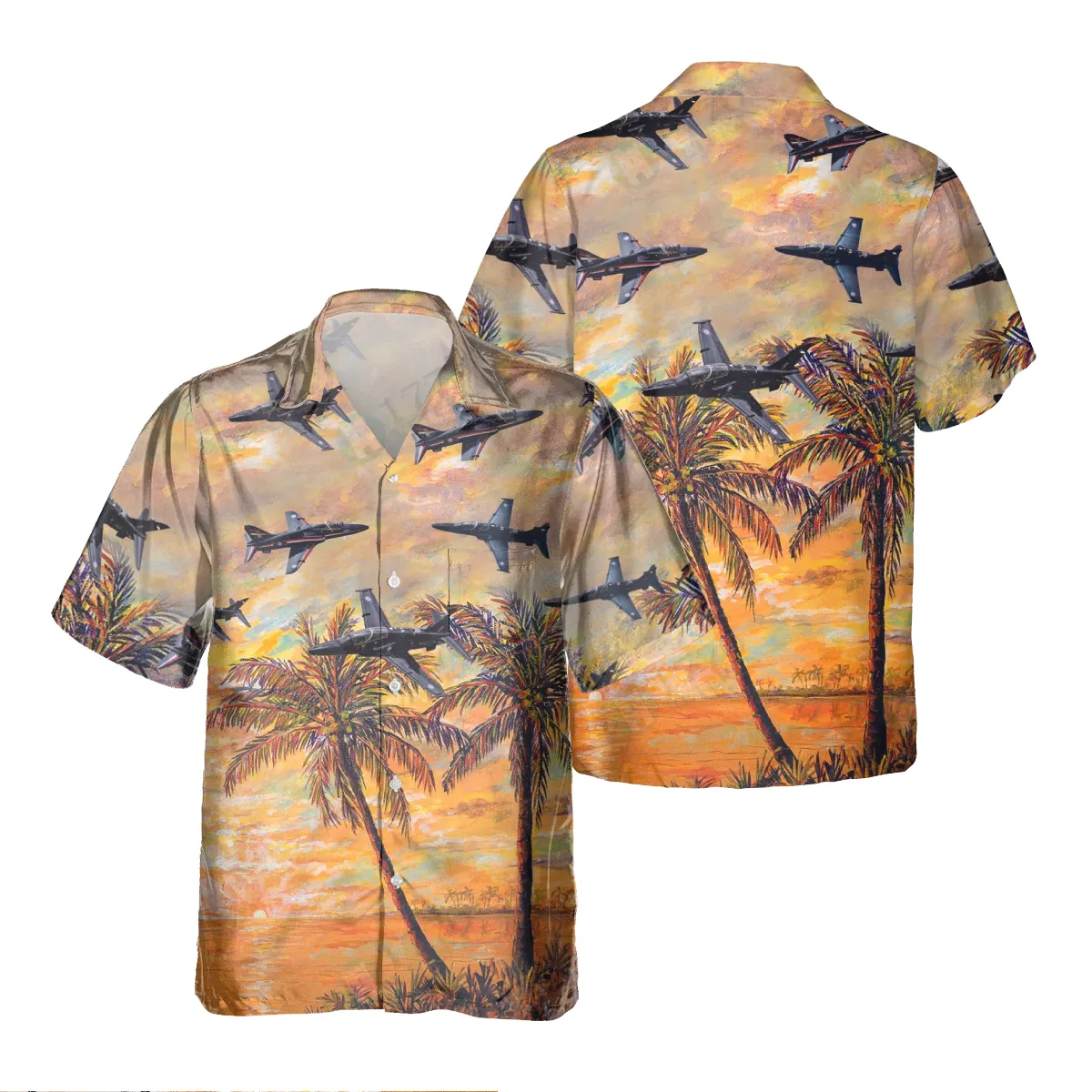 BAE SYSTEMS HAWK Pocket Hawaiian Shirt, Hawaiian Shirt for Men Dad Veteran, Patriot Day
