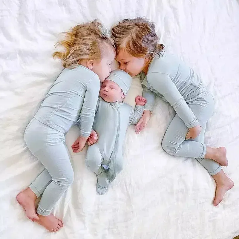 Bamboo Fiber Long Sleeve Breathable Sleepwear