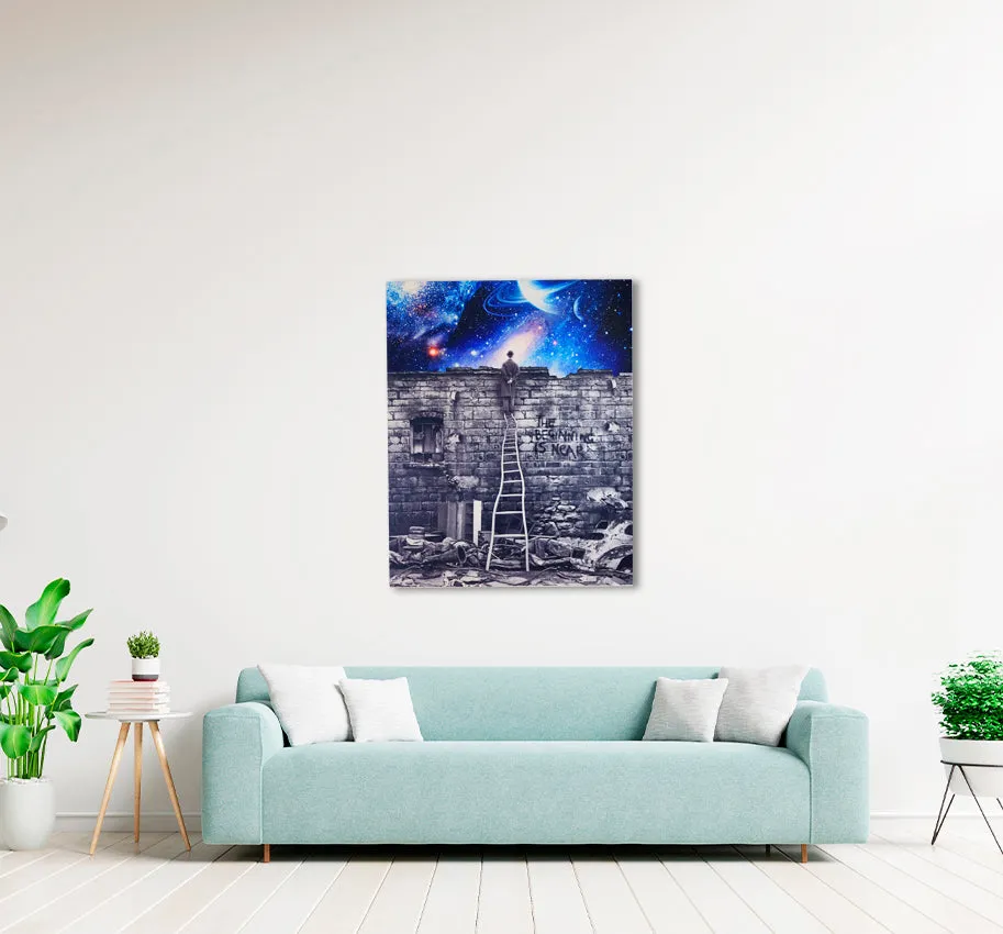 Beginning Is Near Metal Print