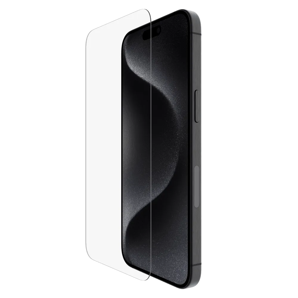 Belkin Glass Screen Protector with EZ Tray for Apple iPhone 15 Pro Max by Belkin