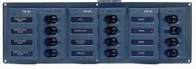 BEP 'CONTOUR' CIRCUIT BREAKER 12 CIRCUIT 351 x 115mm