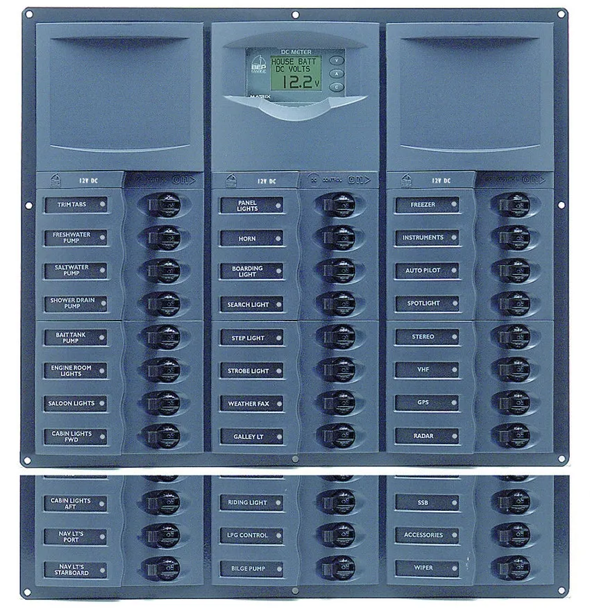 BEP 'CONTOUR' CIRCUIT BREAKER 24 CIRCUIT 351 x 295mm