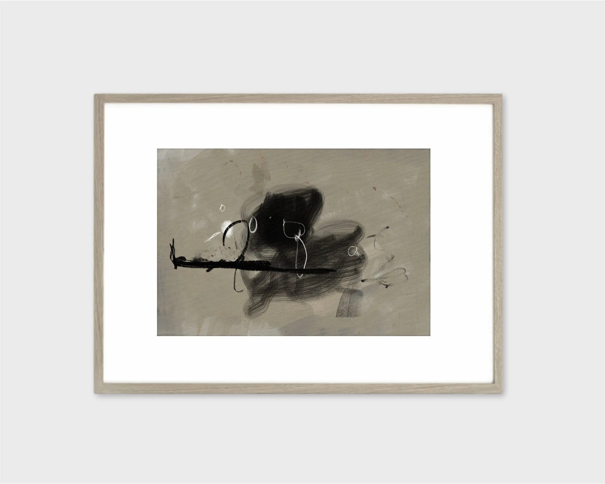 Black and white art, white tones, hand drawn art, Large minimalistic Abstract Painting, Printable Art, modern wallpaper, 40"x50"