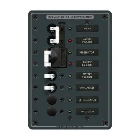 Blue Sea 8567 AC Toggle Source Selector (230V) - 2 Sources   4 Positions