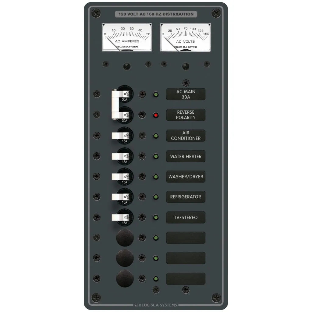 Blue Sea System AC Main   8 Positions