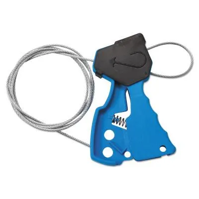 Brady® Cable Lockout Devices, Blue, 45191