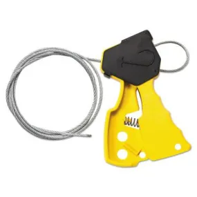Brady® Cable Lockout Devices, Yellow, 45192
