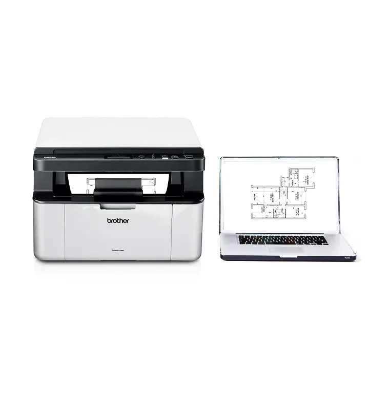 Brother DCP-1610W Wireless Mono Laser 3-in-1 Multifunction Printer - DCP1610W