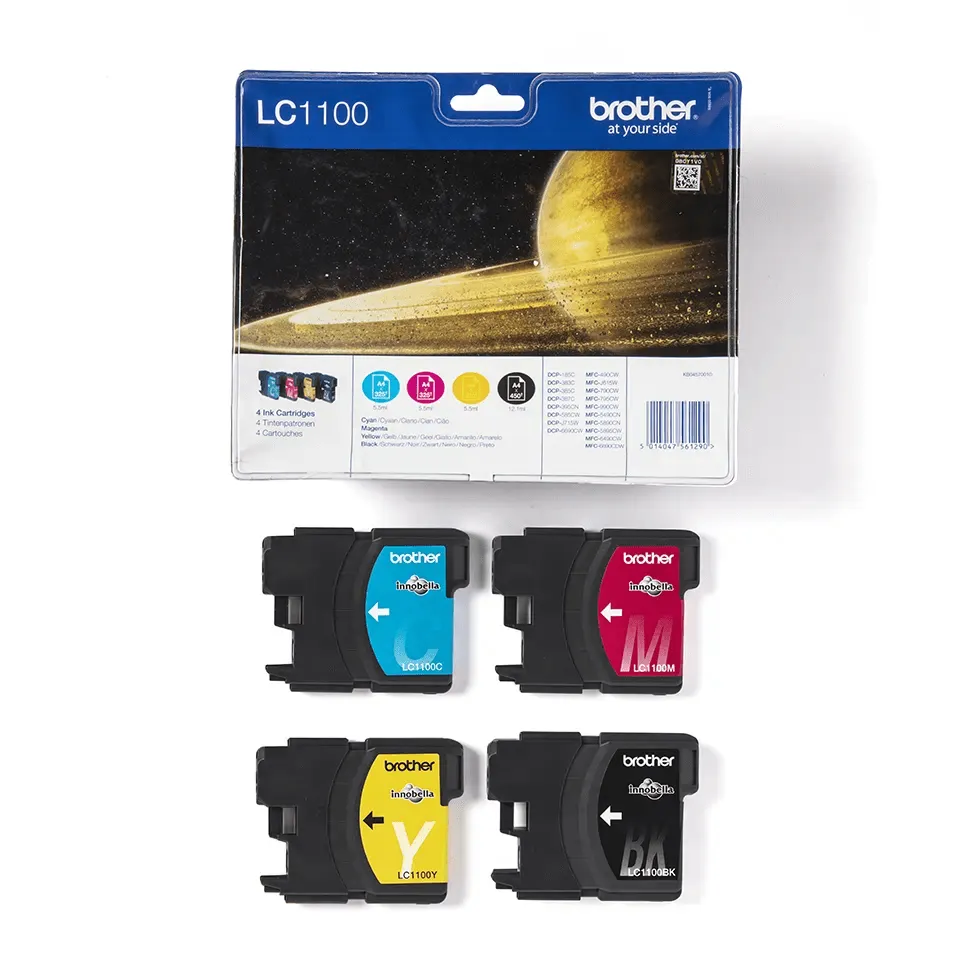 Brother LC1100VALBP Ink Cartridge - Multipack | SBRO0018