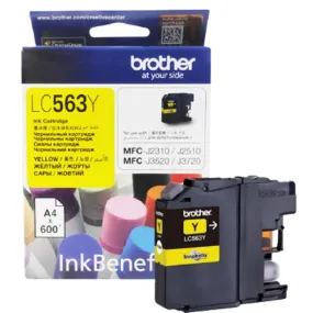 Brother LC563 Yellow