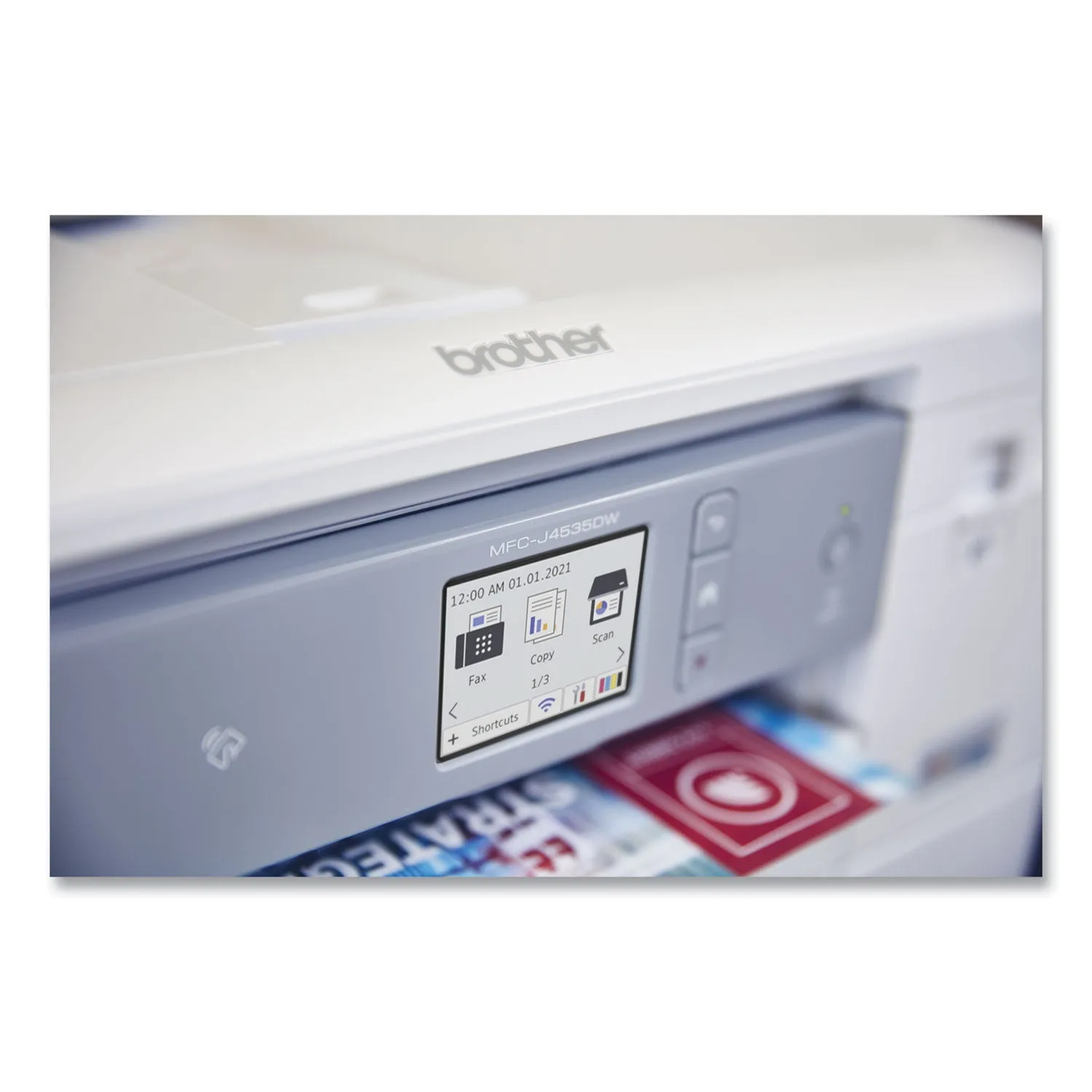 Brother Mfc-J4535dw All-In-One Color Inkjet Printer, Copy/fax/print/scan