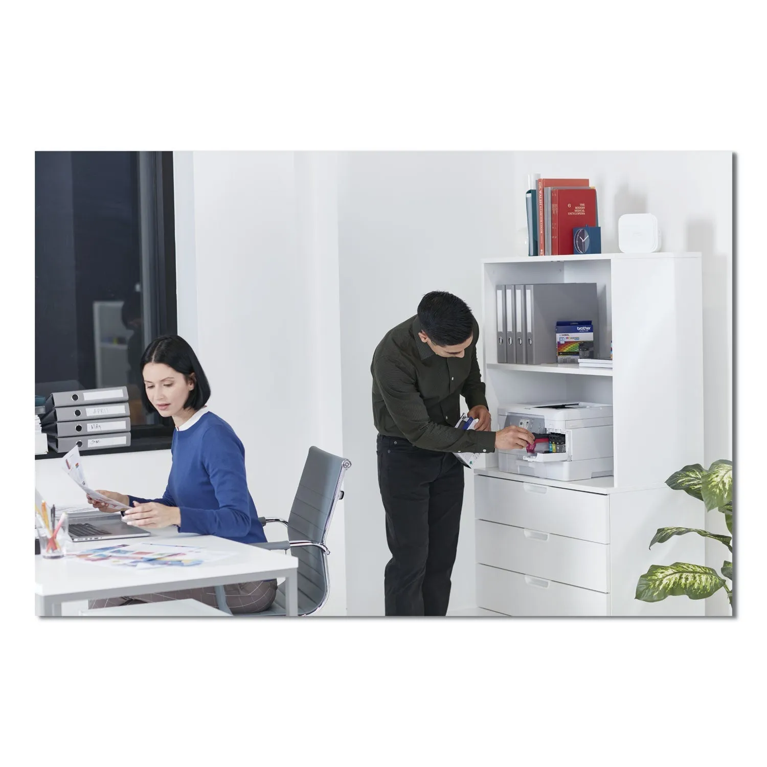 Brother Mfc-J4535dw All-In-One Color Inkjet Printer, Copy/fax/print/scan