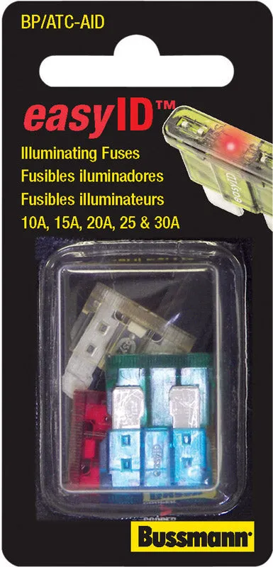 Bussmann EasyID Illuminated Blade Fuses