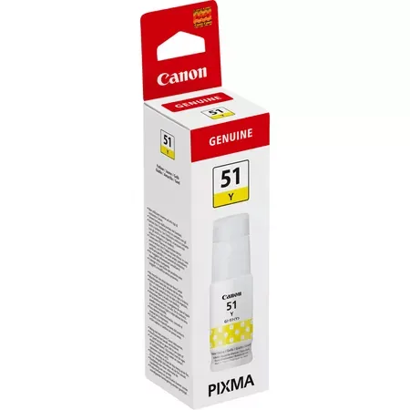 Canon GI-51Y 70ml Ink Bottle - Yellow | SCAN2393