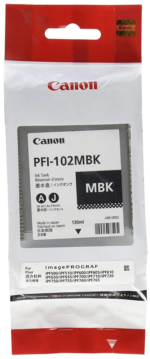 Canon PFI-102 Black