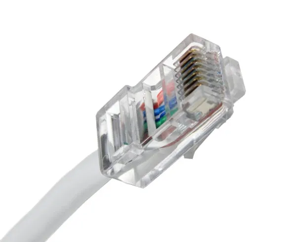 CAT5E Ethernet Patch Cable, Non-Booted, RJ45 - RJ45, 15ft