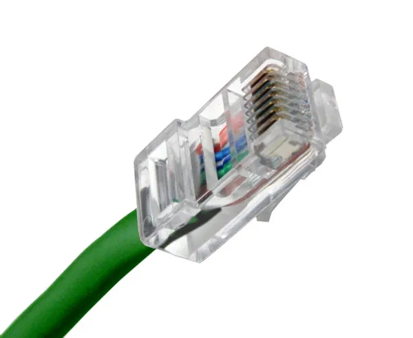 CAT5E Ethernet Patch Cable, Non-Booted, RJ45 - RJ45, 15ft