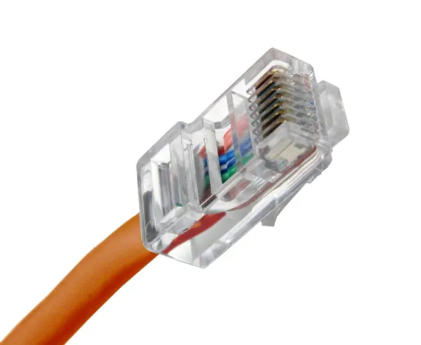 CAT5E Ethernet Patch Cable, Non-Booted, RJ45 - RJ45, 15ft