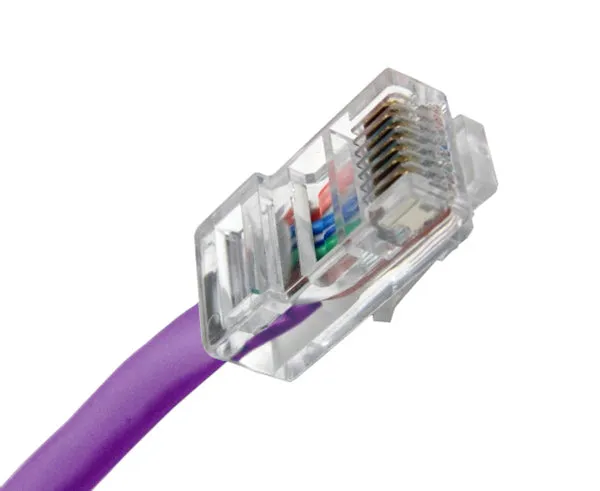 CAT5E Ethernet Patch Cable, Non-Booted, RJ45 - RJ45, 15ft
