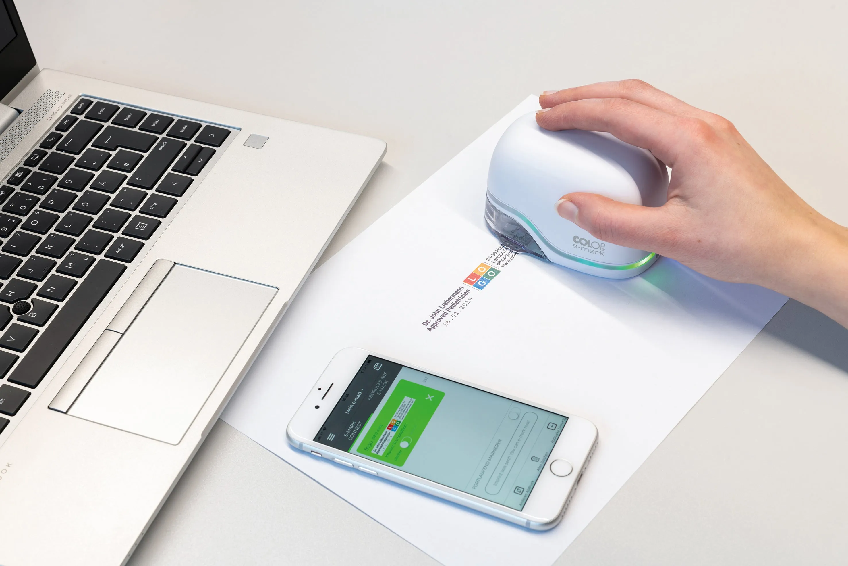 Colop E-mark Handheld Printer