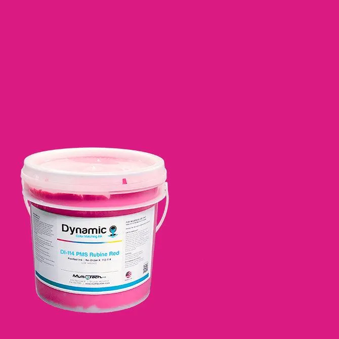 Color Match Mixing Rubine Red DI - 114 LB