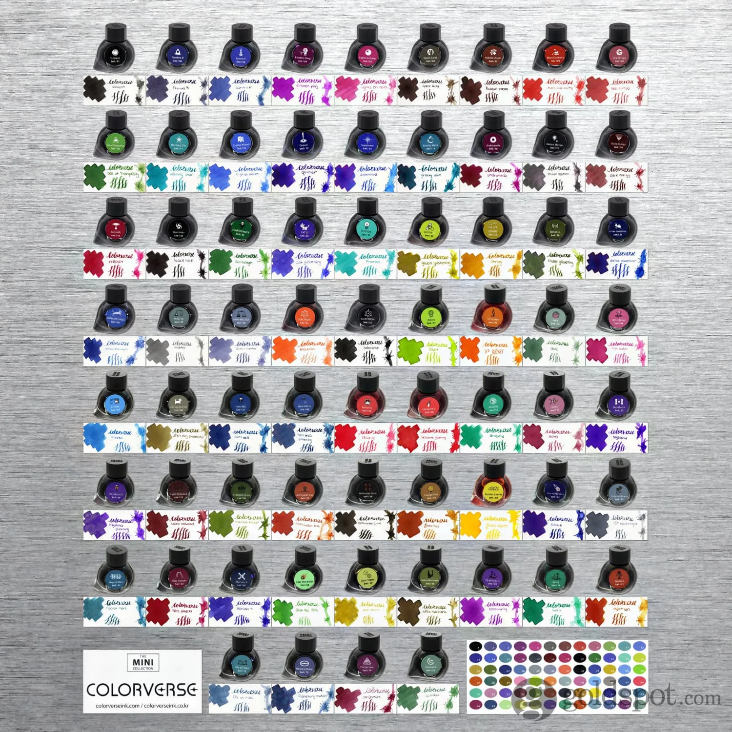 Colorverse Astrophysics Mini Bottled Ink in Gravity Wave - 5mL