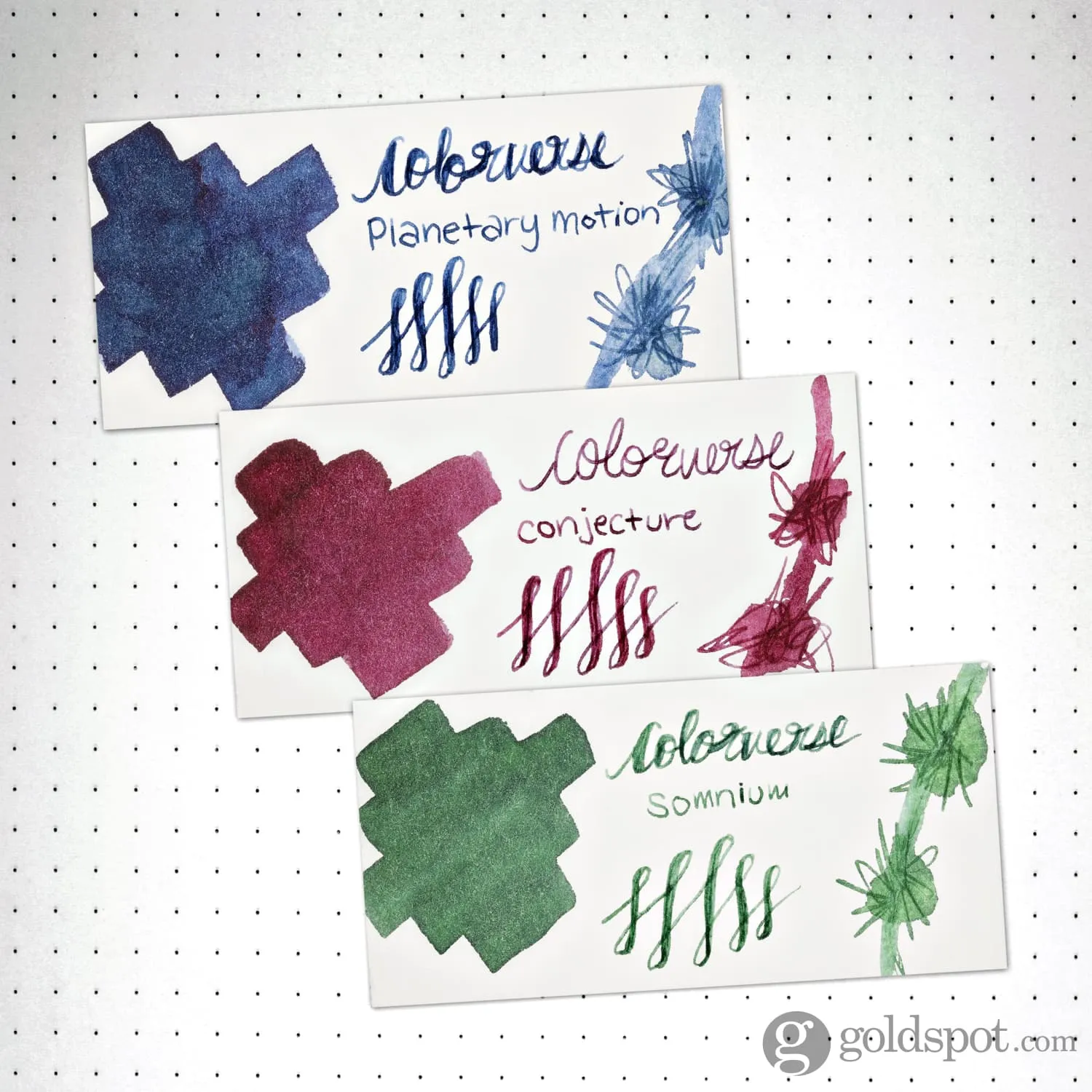 Colorverse Johannes Kepler Mini 3 Bottled Ink Set - 5mL