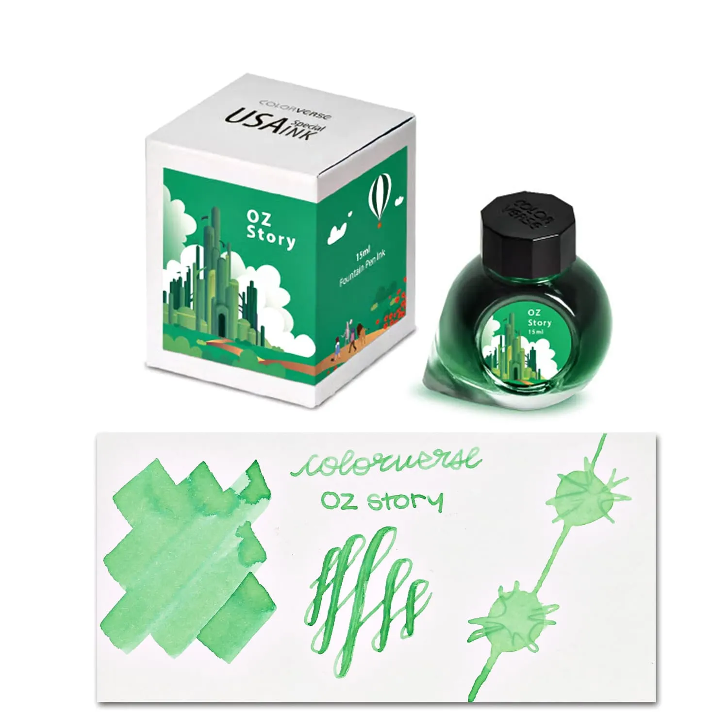 Colorverse USA Special Bottled Ink in Kansas (Oz Story) - 15mL
